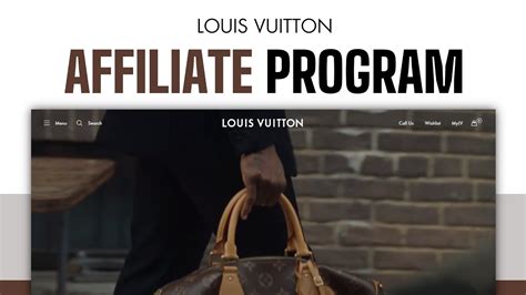 louis vuitton affiliate program application.